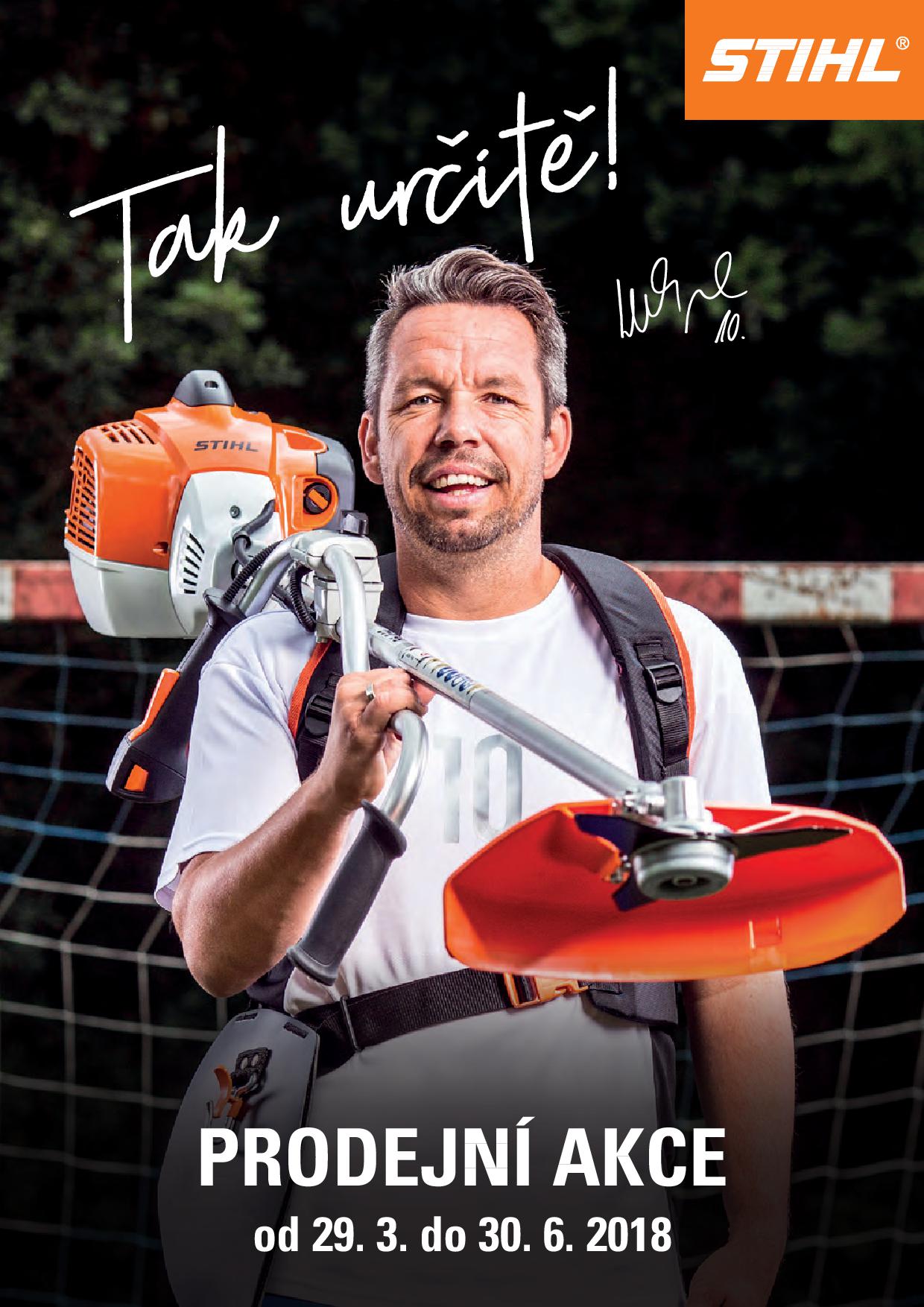 Akční ceny na přístroje STIHL do 30.6.2018